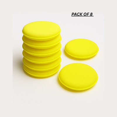 Aditya Polyurethane Vehicle Washing  Sponge(Pack Of 8, 150 GSM)