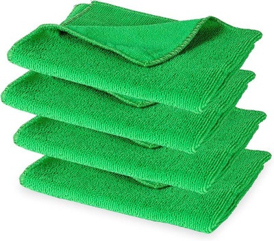 Kyara Care Microfiber Vehicle Washing  Cloth(Pack Of 4)