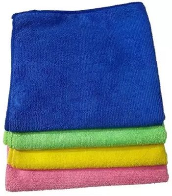 SOMUDEE Wet Microfiber Cleaning Cloth(4 Units)