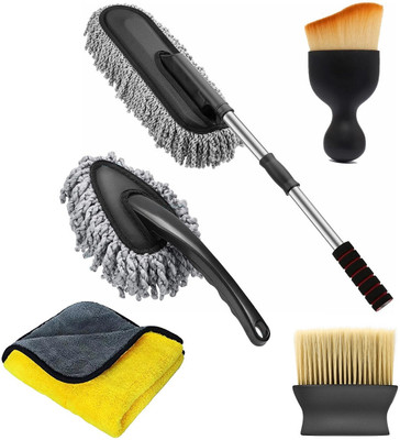 SRBK fashion Microfiber Vehicle Washing  Brush(Pack Of 5)