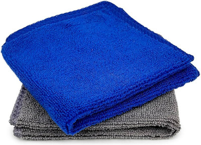 Kyara Care Microfiber Vehicle Washing  Cloth(Pack Of 2, 220 GSM)