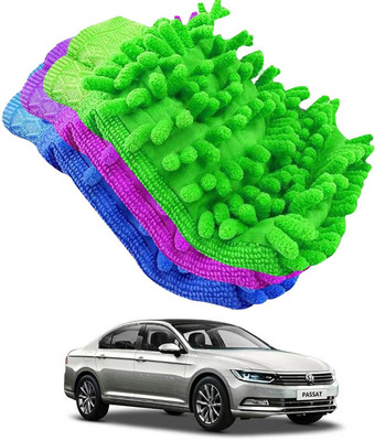 Rhtdm Microfiber Vehicle Washing  Hand Glove(Pack Of 3)