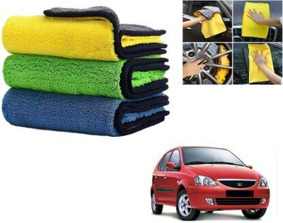 DAANVI Microfiber Vehicle Washing  Cloth(Pack Of 6, 600 GSM)