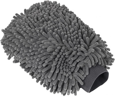 ForcerFlow Microfiber Vehicle Washing  Washing Mitt Hand Glove(Pack Of 1, 1700 GSM)
