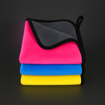 Gurmaaniya Microfiber, Fabric Vehicle Washing  Cloth(Pack Of 3, 600 GSM)