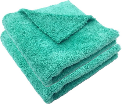 Sheen Microfiber Vehicle Washing  Cloth(Pack Of 2, 800 GSM)