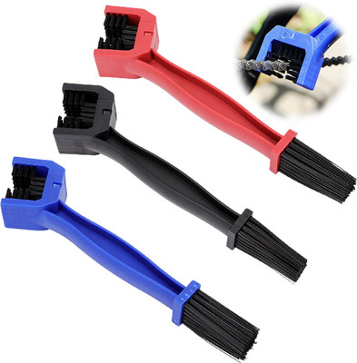 MELZRON Plastic Vehicle Washing  Chain Cleaner Brush(Pack Of 3)
