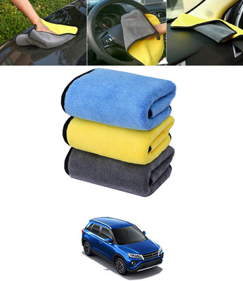 ABJD Microfiber Vehicle Washing  Cloth(Pack Of 2, 840 GSM)