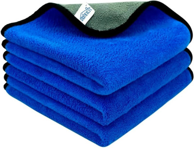 Value Life Microfiber Vehicle Washing  Cloth(Pack Of 3, 500 GSM)