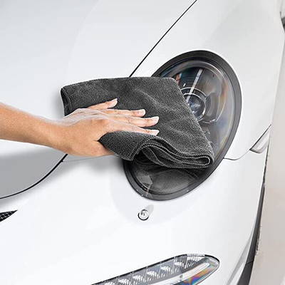 PITRADEV Microfiber Vehicle Washing  Cloth(Pack Of 1, 350 GSM)