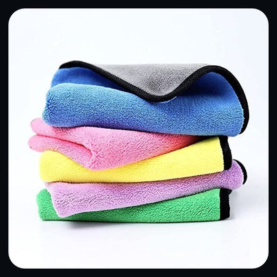 KP8 Microfiber Vehicle Washing  Cloth(Pack Of 2, 700 GSM)