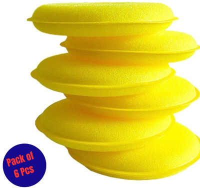 Amcare Polyurethane Vehicle Washing  Sponge(Pack Of 6, 100 GSM)