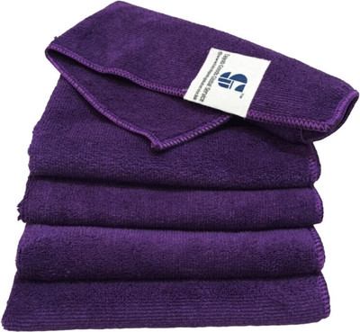 Taiyab Goods Global Service Microfiber Vehicle Washing  Cloth(Pack Of 5, 350 GSM)