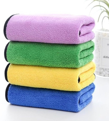 PITRADEV Microfiber Vehicle Washing  Cloth(Pack Of 4, 800 GSM)