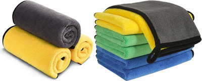 SRBK fashion Microfiber Vehicle Washing  Duster(Pack Of 9, 800 GSM)