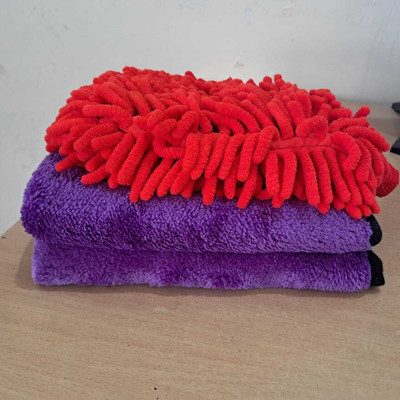 Nirviklpe 2 Pcs Microfiber cloth 600 GSM+ 1Pc Microfiber Hand Gloves Combo Wet and Dry Disposable Glove Set(Free Size Pack of 3) Nirviklpe 2 Pcs Microfiber cloth 600 GSM+ 1Pc Microfiber Hand Gloves Combo Wet and Dry Disposable Glove Set(Free Size Pack of 3)