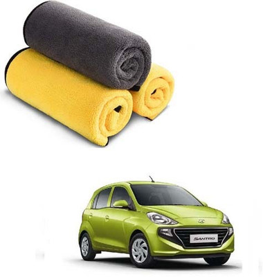 CCE Microfiber Vehicle Washing  Cloth(Pack Of 3, 600 GSM)