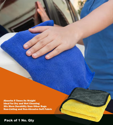 WASEF Fabric Vehicle Washing  Cloth(Pack Of 1, 300 GSM)