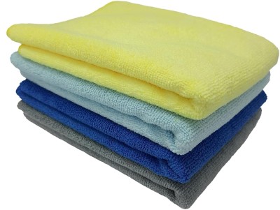 Amcare Microfiber Vehicle Washing  Cloth(Pack Of 4, 340 GSM)