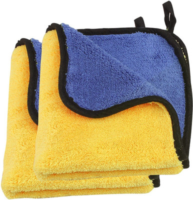 DEVCHHAYA ENTERPRISE Microfiber Vehicle Washing  Washing Mitt Hand Glove(Pack Of 2, 600 GSM)