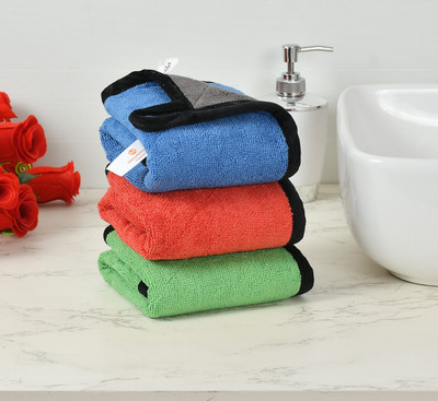 MEGAKLEEN Microfiber Vehicle Washing  Cloth(Pack Of 5)