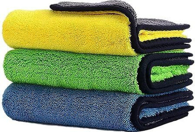 HoneyEretail Microfiber Vehicle Washing  Cloth(Pack Of 1, 500 GSM)