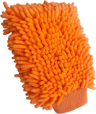 kamla Microfiber Vehicle Washing  Hand Glove(Pack Of 2, 800 GSM)