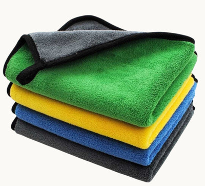 SRBK fashion Microfiber Vehicle Washing  Duster(Pack Of 4, 800 GSM)