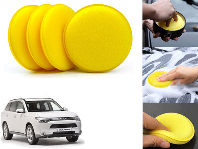 AUTO PEARL Polyurethane Vehicle Washing  Sponge(Pack Of 4)