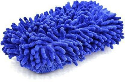 FIVANIO Microfiber Vehicle Washing  Sponge(Pack Of 1, 23 GSM)