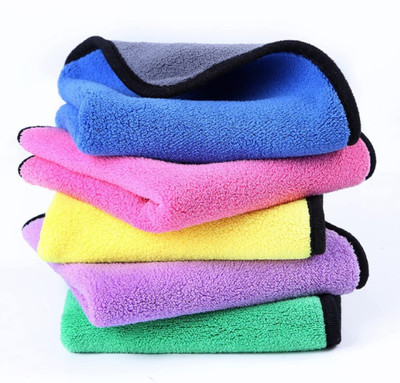 Rhtdm Microfiber Vehicle Washing  Cloth(Pack Of 5, 800 GSM)