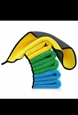 AKDC Microfiber Vehicle Washing  Cloth(Pack Of 4, 600 GSM)