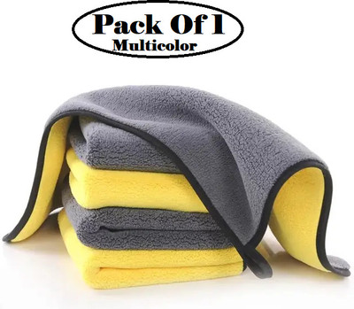 AirSoft Cotton, Microfiber Vehicle Washing  Cloth(Pack Of 1, 800 GSM)