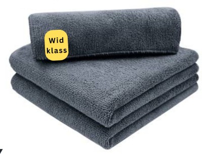 WIDKLASS Microfiber Vehicle Washing  Cloth(Pack Of 3, 350 GSM)