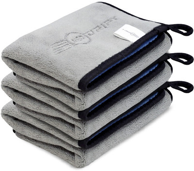 Neodrift Microfiber Vehicle Washing  Cloth(Pack Of 3, 800 GSM)