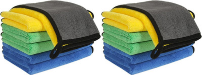 SRBK fashion Microfiber Vehicle Washing  Duster(Pack Of 12, 800 GSM)