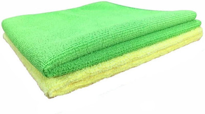 Sheen Microfiber Vehicle Washing  Cloth(Pack Of 2, 350 GSM)
