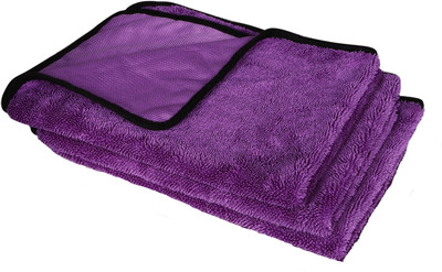 MOCKHE Microfiber Vehicle Washing  Cloth(Pack Of 3, 600 GSM)