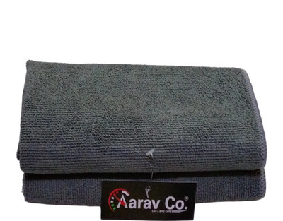 AARAV CO. Microfiber Vehicle Washing  Cloth(Pack Of 2, 350 GSM)