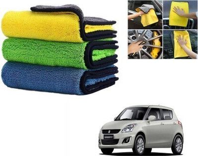 DAANVI Microfiber Vehicle Washing  Cloth(Pack Of 6, 600 GSM)