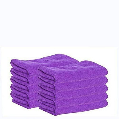 Sheen Microfiber Vehicle Washing  Cloth(Pack Of 10, 300 GSM)