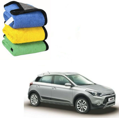 Furious3D Microfiber Vehicle Washing  Cloth(Pack Of 3)