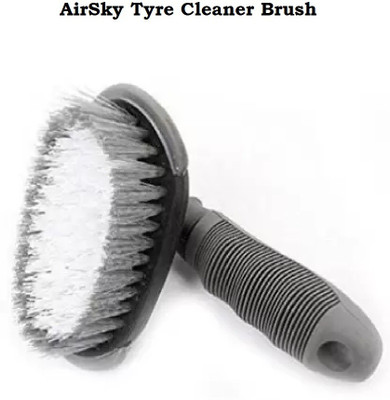 AIRSKY Plastic Vehicle Washing  Tyre Cleaner Brush(Pack Of 1)