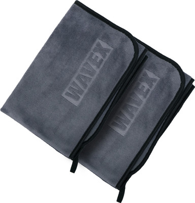 Wavex Microfiber Vehicle Washing  Cloth(Pack Of 2, 500 GSM)