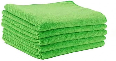 Sheen Microfiber Vehicle Washing  Cloth(Pack Of 5, 300 GSM)