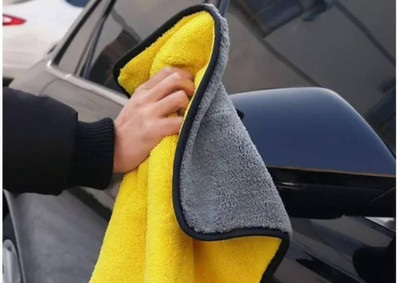GANNET Microfiber Vehicle Washing  Cloth(Pack Of 1, 500 GSM)