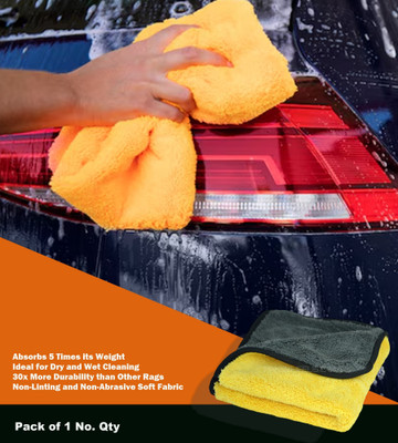 WASEF Fabric Vehicle Washing  Cloth(Pack Of 1, 300 GSM)