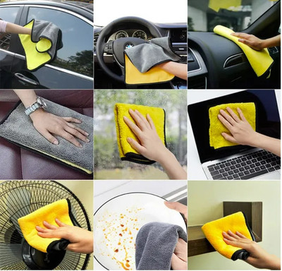 AirSoft Microfiber Vehicle Washing  Sponge(Pack Of 3)