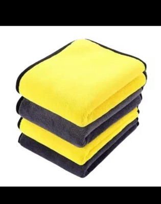 AKDC Microfiber Vehicle Washing  Cloth(Pack Of 3, 600 GSM)