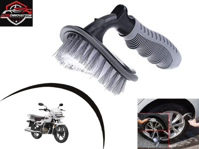 Autoinnovation Plastic Vehicle Washing  Tyre Cleaner Brush(Pack Of 1)